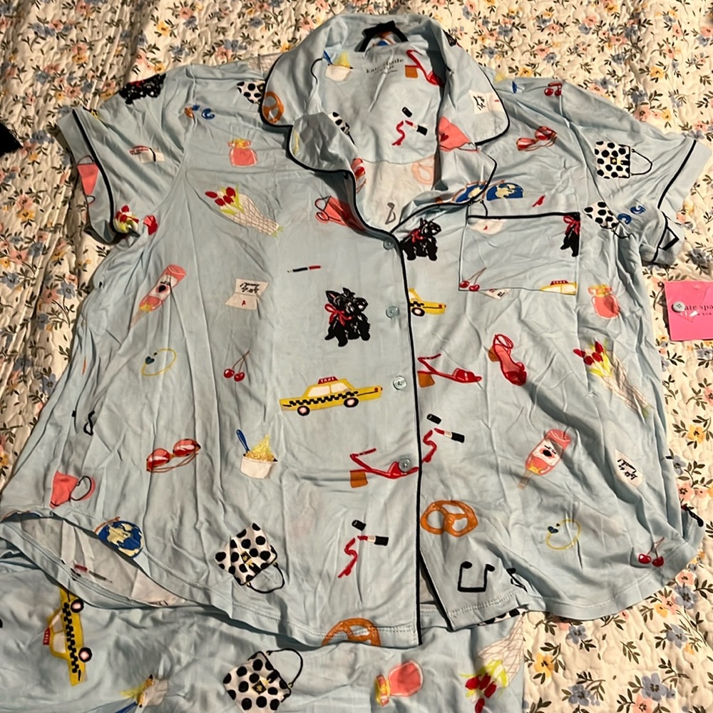 Kate spade pj set